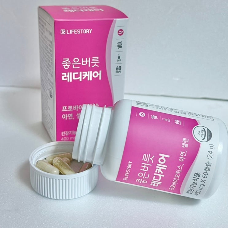 질유래유산균 여성건강에는 좋은버릇레디케어