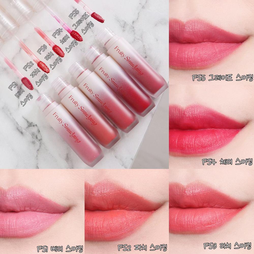 🌸봄의 프루티함을 담은 맑고 화사한
#머지 #프루티스머징틴트 가지고 왔어요!
_
톤다운되는 착색이 아닌 청량한 과즙
컬러감에 촉촉 에어리 벨벳 텍스처로
얇고 부드럽게 손쉬운 스머징이 가능한
립으로 벨벳 틴트가 아닌 착붙픽싱립 추천해요
_
FS1. 베리 스머징: 뮤트 핑크, 수줍은 베리 프루티립
FS2. 피치 스머징: 피치 코랄, 싱그러운 복숭아 프루티립
FS3. 리치 스머징: 로지 코랄, 경쾌한 리치 프루티립
FS4. 체리 스머징: 핑크 레드, 잘익은 체리 프루티립
FS5. 그레이프 스머징: 쿨 핑크, 달콤한 봄 포도 프루티립
_
믿고 쓰는 #머지틴트 #벨벳틴트
#틴트추천 #립틴트 #스머징립 #오버립
#쿨톤 #웜톤 #립발색 #보송립 #메이크업 #코덕
#립스타그램 #틴트스타그램