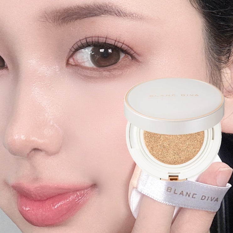 블랑디바 글림 커버리지 쿠션 옐로우 후기