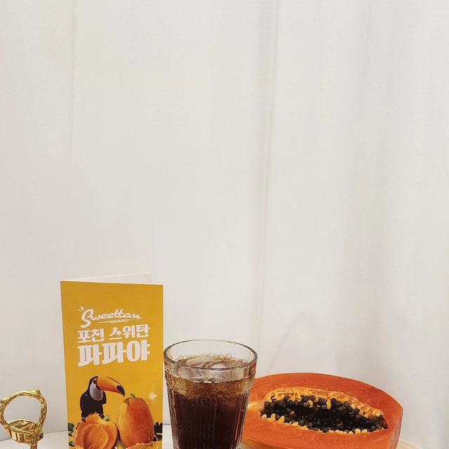 플로라 on Instagram: "#광고 이번 추석에 특별한 과일을 맛보았답니다. 선물로 겟한 #스위탄파파야 특이한 맛의 열대과일이더라구요 국내 최초로 과일 파파야 재배에 성공한 스위탄의 파파야..