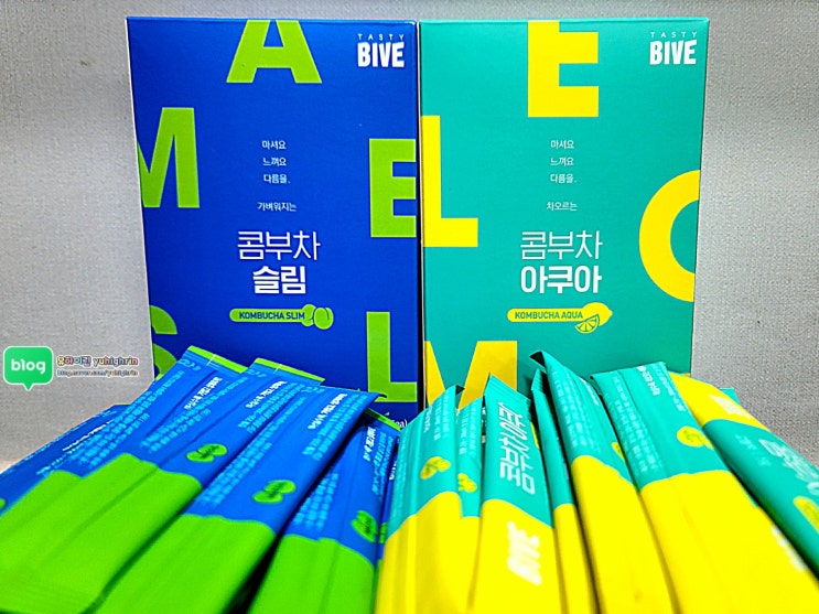 건강과 다이어트를 한 번에 챙기는 음료 테이스티 바이브 콤부차 아쿠아&슬림 리뷰
