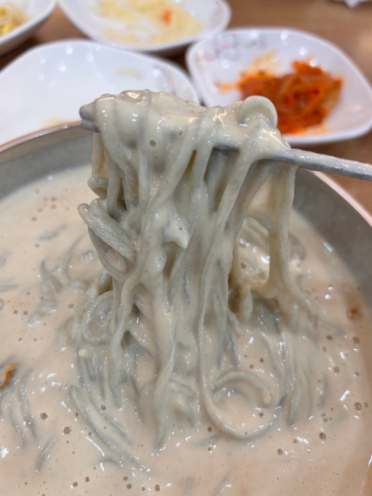 콩물국수 맛집 무등콩물 내돈내산 후기
