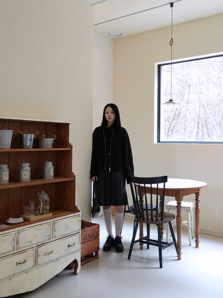 간절기 레더아우터 아이러니포르노 레이싱 바이커 스웨이드자켓