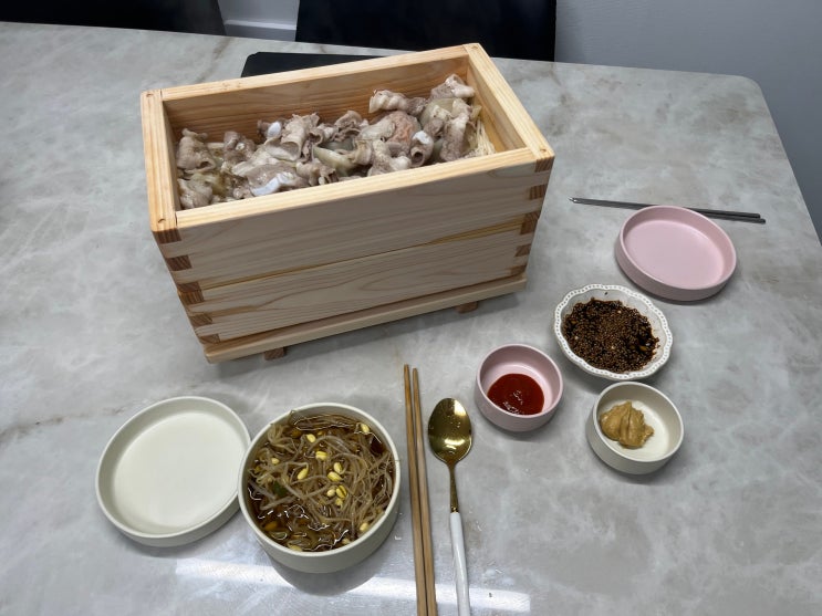 홈캠핑 마데라홈 소형 편백찜기 편백나무찜 2단세트
