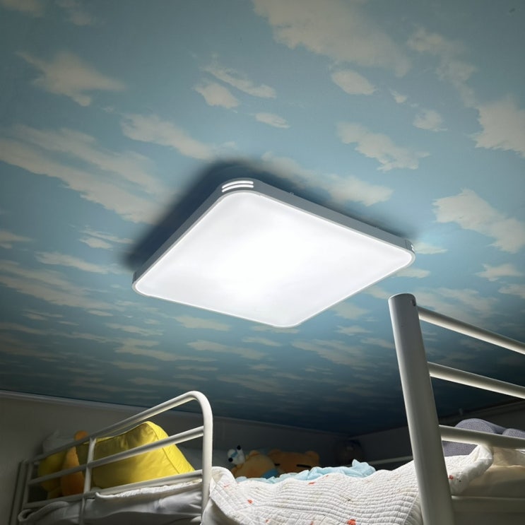 심플한 가성비 방등 여자혼자 등기구 셀프교체 휴빛조명 투라인 LED 50W 방등