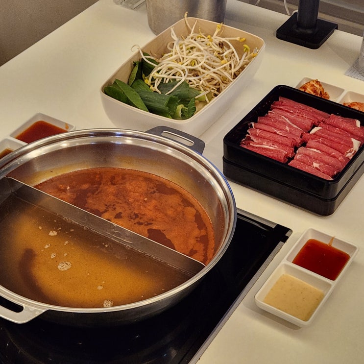 샤브산천 던던동대문점 DDP 샤브샤브 고기, 생맥주, 음식, 와플 등 모든게 무한리필인 동대문맛집