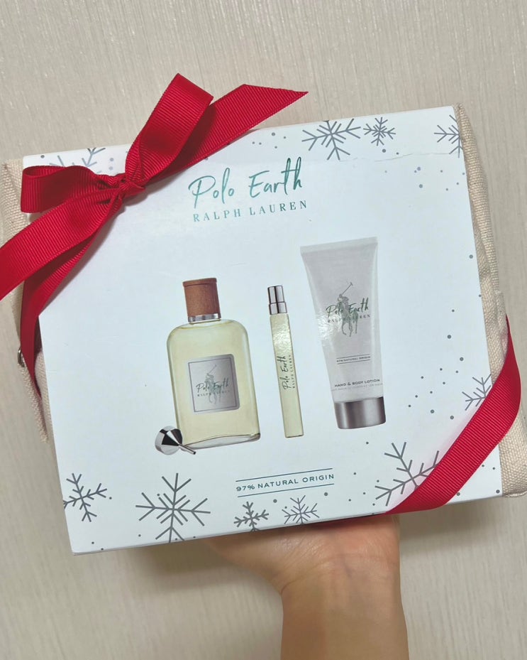 500일 선물로 받은 랄프로렌 폴로 어스 edt 100ml 세트 후기 (향수+바디로션)