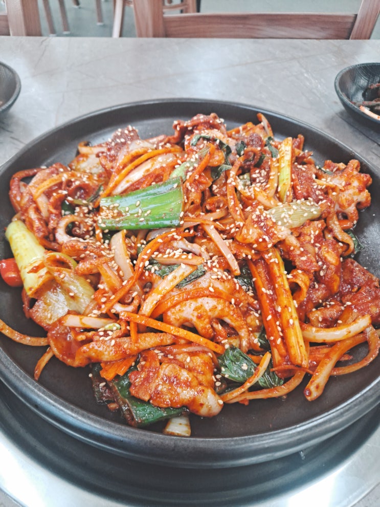 광양 중마동 맛집 서진이네 쭈삼볶음