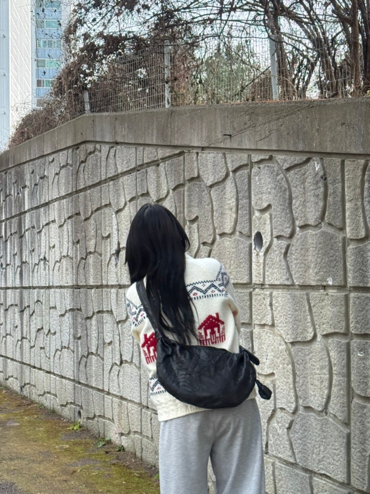 오사와 ow-150 Breed Leather Hobo Bag (2color) 착용후기