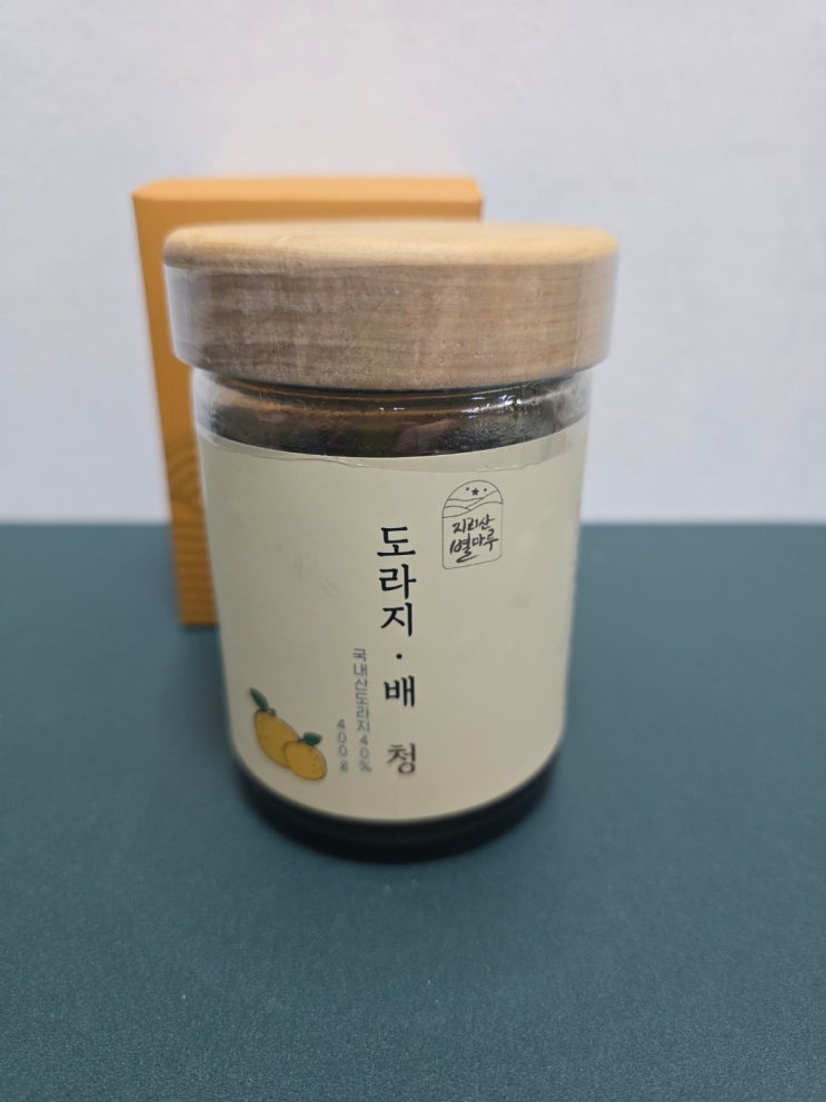 아이 감기 예방에 딱인 지리산별마루 도라지청