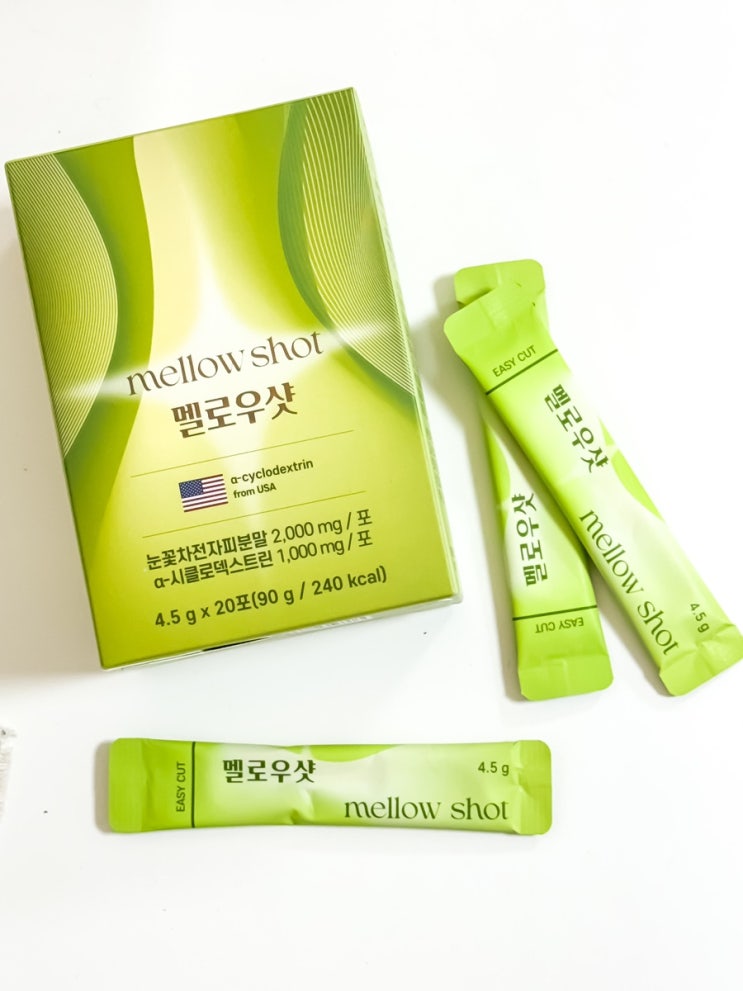 지아이에프티 멜로우샷 차전자피 다이어트 필수템 솔직리뷰