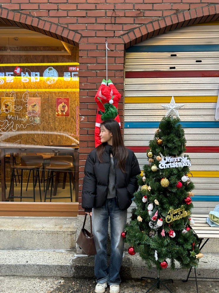20대 패딩 브랜드 오사와 Osawa 미츠리 크롭 하이넥 패딩 블랙 후기