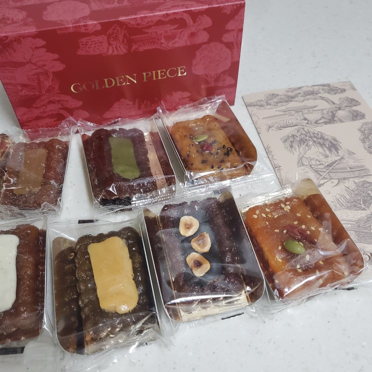 [ 압구정로데오맛집 / 명품약과 / 샤넬약과 ] 압구정디저트 유명한 골든피스 구매