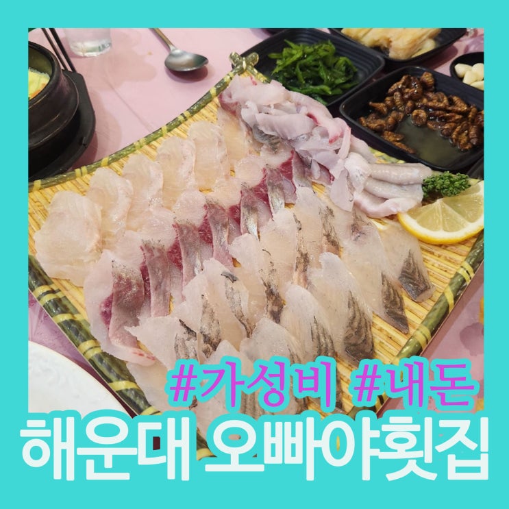 해운대 오빠야횟집 내돈내산｜가성비 모듬회 양&무한리필 매운탕 솔직 후기