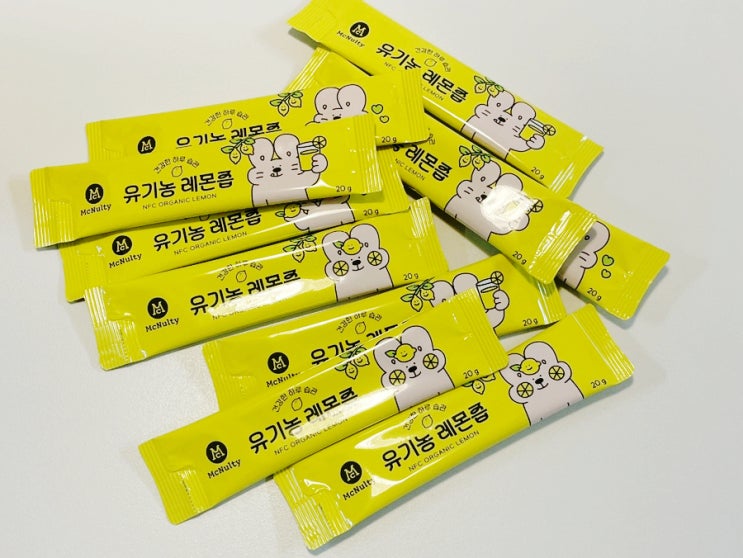 레몬디톡스 다이어트를 위한 유기농 레몬즙 NFC100% 맥널티 레몬수