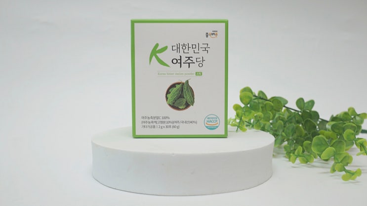 유기농 여주로 가볍게 챙기는 하루, 대한민국여주당 여주분말 스틱