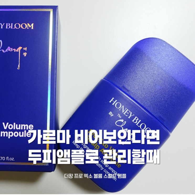 탈모 앰플 추천, 더창 두피 앰플 프로 엑소 볼륨 스칼프 두피쿨링 후기 💫