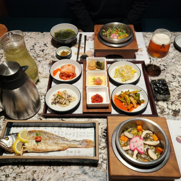 연말모임 장소 샛강역 맛집 [고방채 동여의도 본점] 보리굴비, 영양갈비찜 솥밥 후기