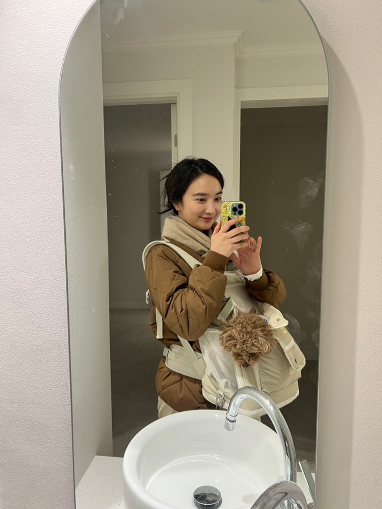 [ 꽁냥꽁냥제이 ] 강아지앞가방 추천! #애견이동가방 #강아지포대기