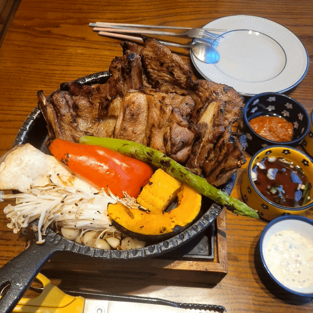 [광주] 봉선동 반려견 동반 가능 식당 반달옥