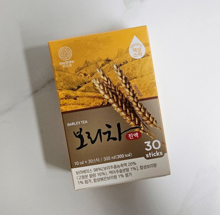 액상차 추천 : 언제든지 간편하게 마시는 맥널티 티브루 액상스틱 보리차