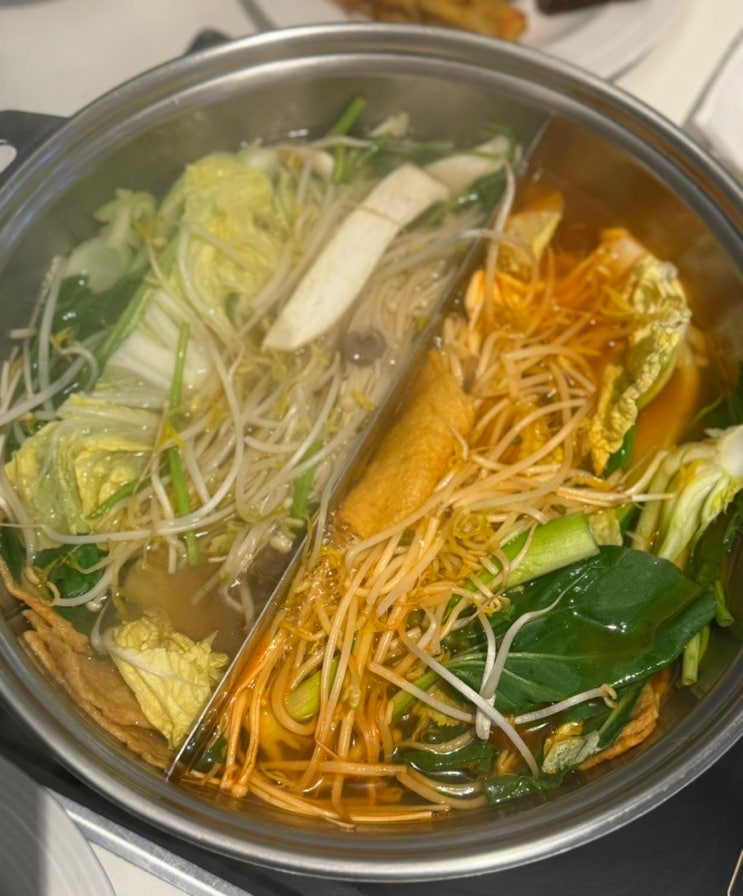 동대문 던던맛집 '샤브산천'무한리필 가격 주차