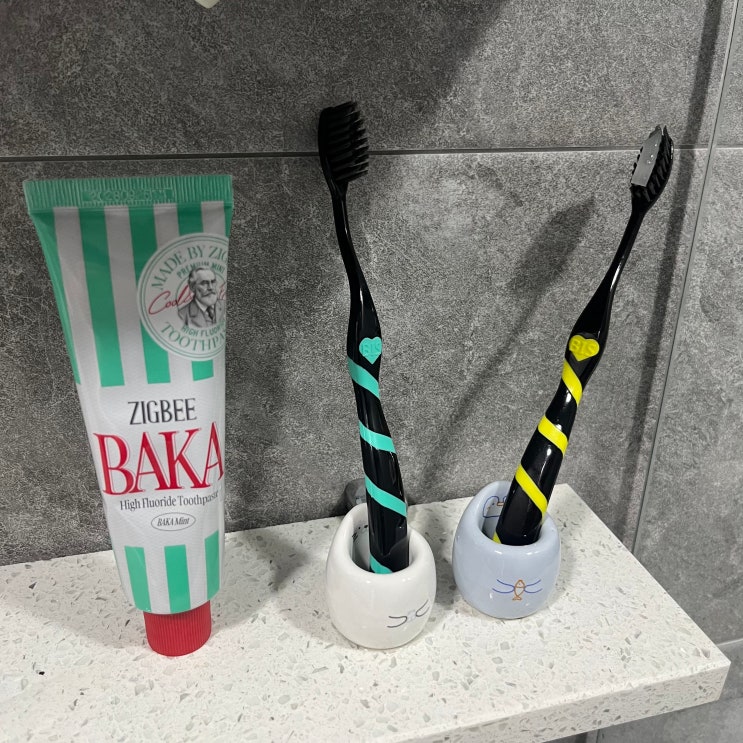 입냄새 치약 박하선 치약 지그비 바카치약 리뷰