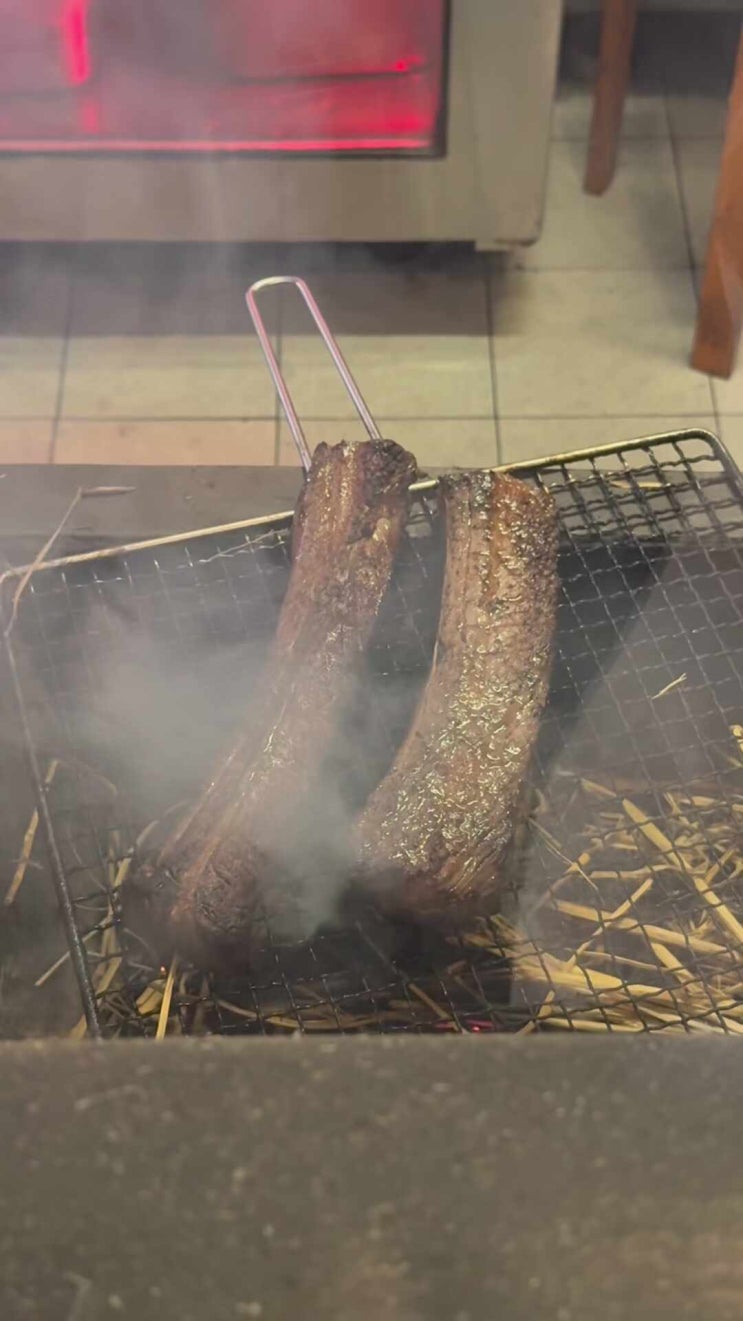 고기 맛과 양까지 아주 만족스러웠던 곳, Bk볏짚 우대갈비 장안동본점