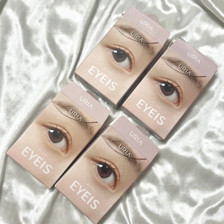 아이돌 렌즈 '아이즈 플러스' 2color 에센셜 그레이 / 애쉬 브라운 무필터, 무보정 실착 리뷰! ♥
