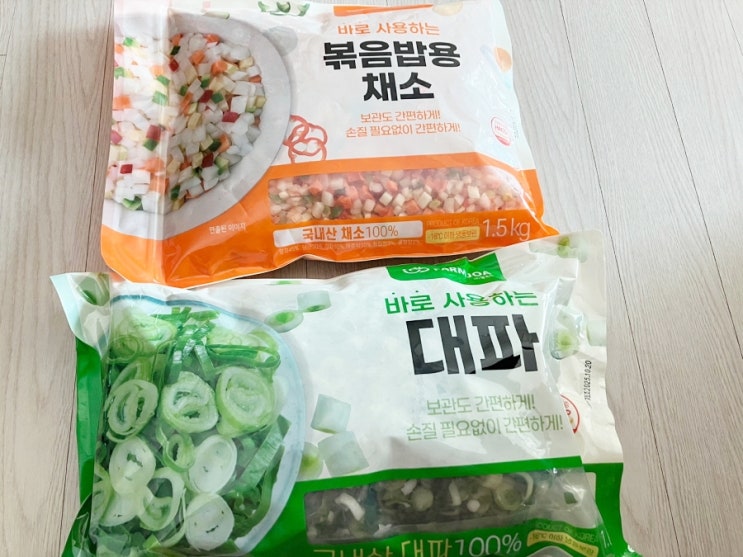 코스트코 추천상품 팜조아 볶음밥용채소,냉동대파 구매 후기