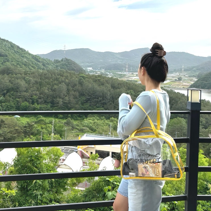 여름 물놀이 필수품 PVC 랩 숄더 비치백 추천