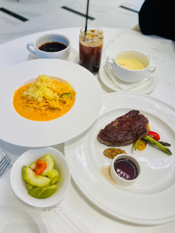 구월동 파스타 맛집 데이트 하기 좋은 엘리나카페앤다이닝