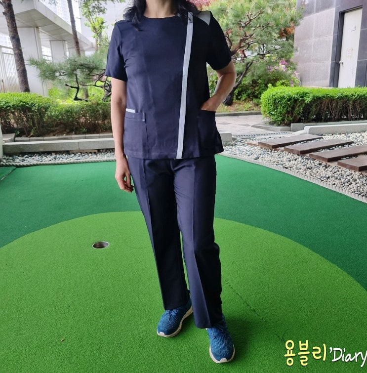 간호복 추천 착용감 끝판왕 간호사유니폼 후기 고급스러운 위드메디