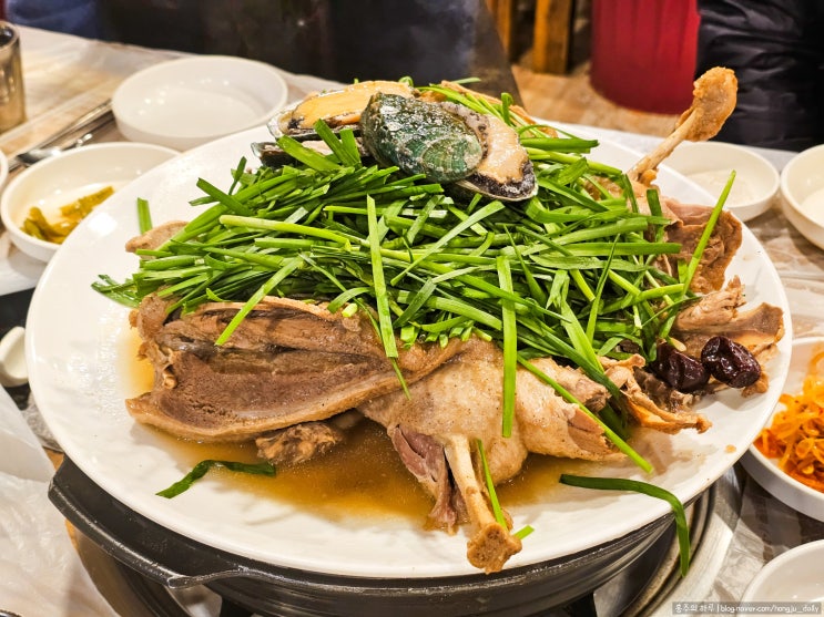 [양천/신월동 맛집] 가족 외식하기 좋은 고깃집 몸보신이 필요할 땐 전복황칠오리백숙 | 신월4동 먹자골목 장수 생고기 신월본점
