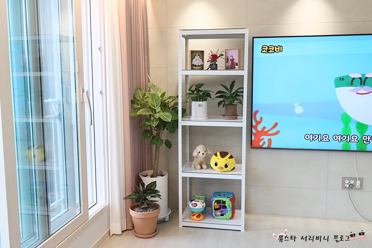 엔도바 조립식 철제 앵글 선반 설치가 간단해서 좋네요