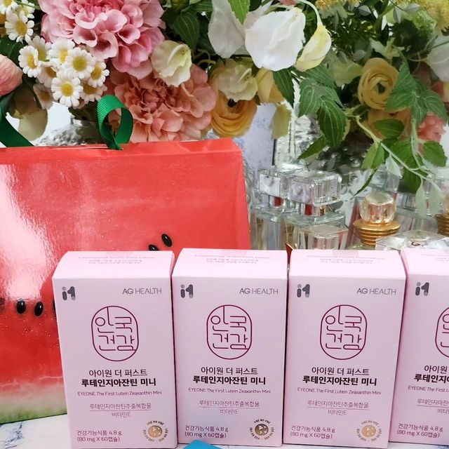 조아서 그램해 on Instagram: "#협찬 #루테인 평소 눈 건조와 피곤함을 자주 느껴서 눈 영양제 챙기고 있는데요 ** 안국건강 / 아이원 더 퍼스트 루테인지아잔틴 아스타잔틴 **은 ~ 하루 한 캡슐로