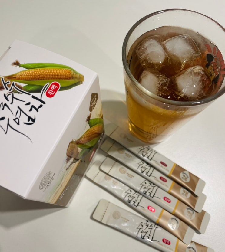 옥수수 수염차, 맥널티 티브루 액상스틱 옥수수수염차 진액