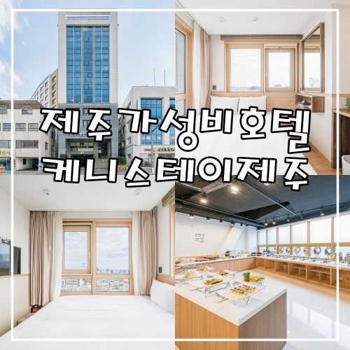 제주가성비호텔 케니스테이제주서귀포 직특가 예약
