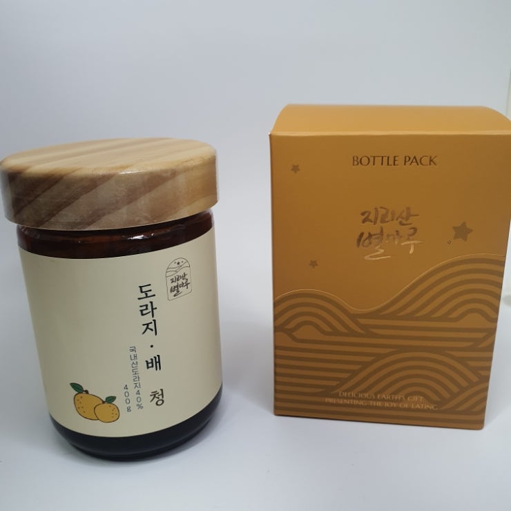 기침감기에 도라지배청 추천 지리산별마루
