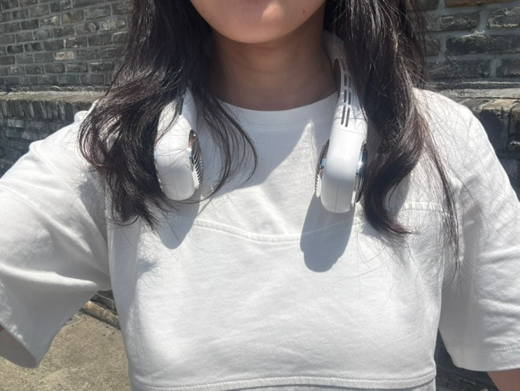 손이 자유로운 여름 필수템! SMIRIA 넥밴드 선풍기 실사용 리뷰 / 서이추 환영