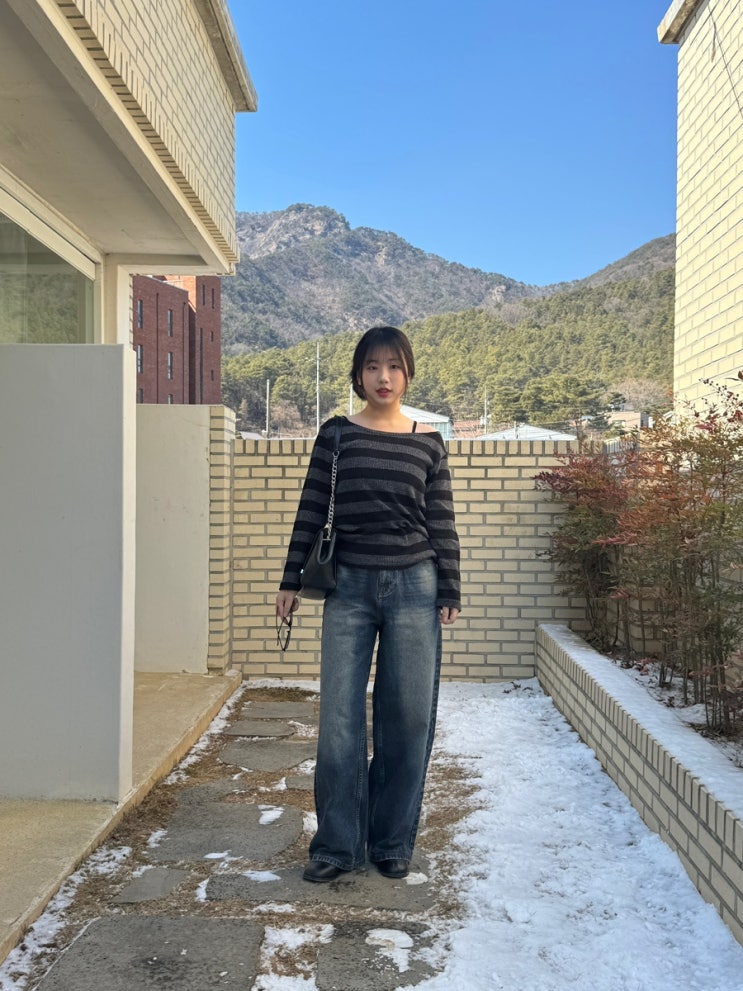 남여공용팬츠 워싱 데님 봄 필수 준비물로 추천