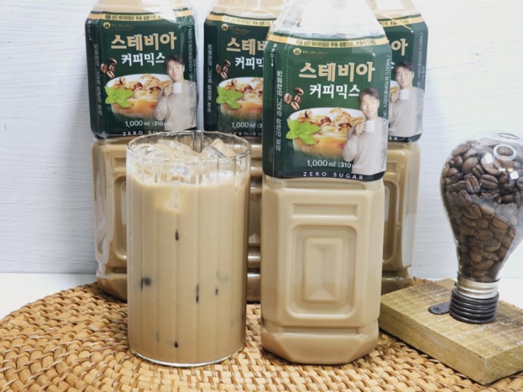 맥널티 스테비아 커피믹스 제로슈가 지진희커피