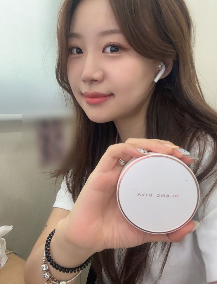 청담 올리브영 쿠션 추천템 블랑디바 글림커버리지쿠션