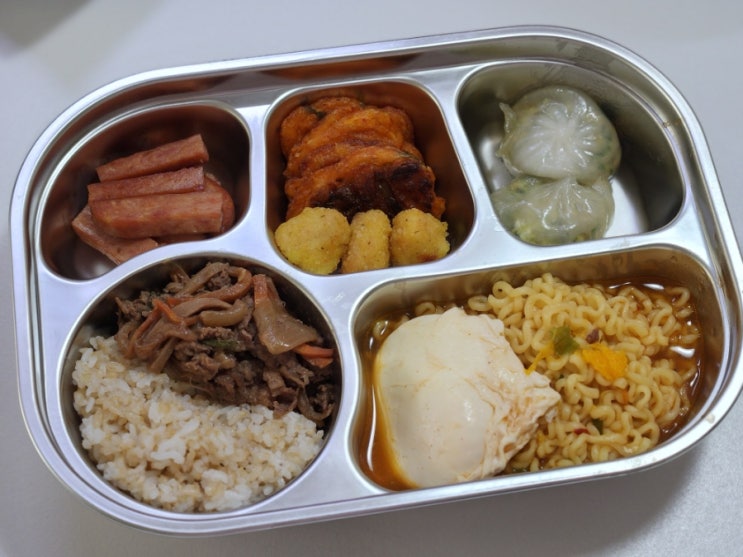[더누리다] 직장인 안성맞춤! 전자렌지 사용도 가능한 스테인레스도시락통