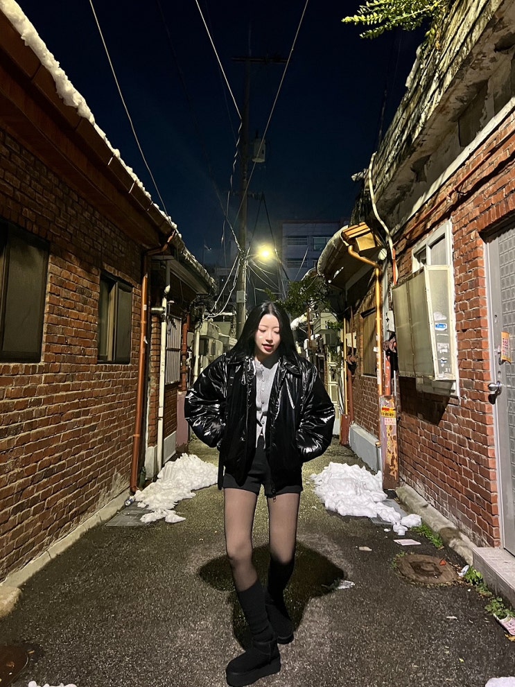 [아이러니 포르노] 겨울 패딩 추천 아이러니 포르노 글로시패딩