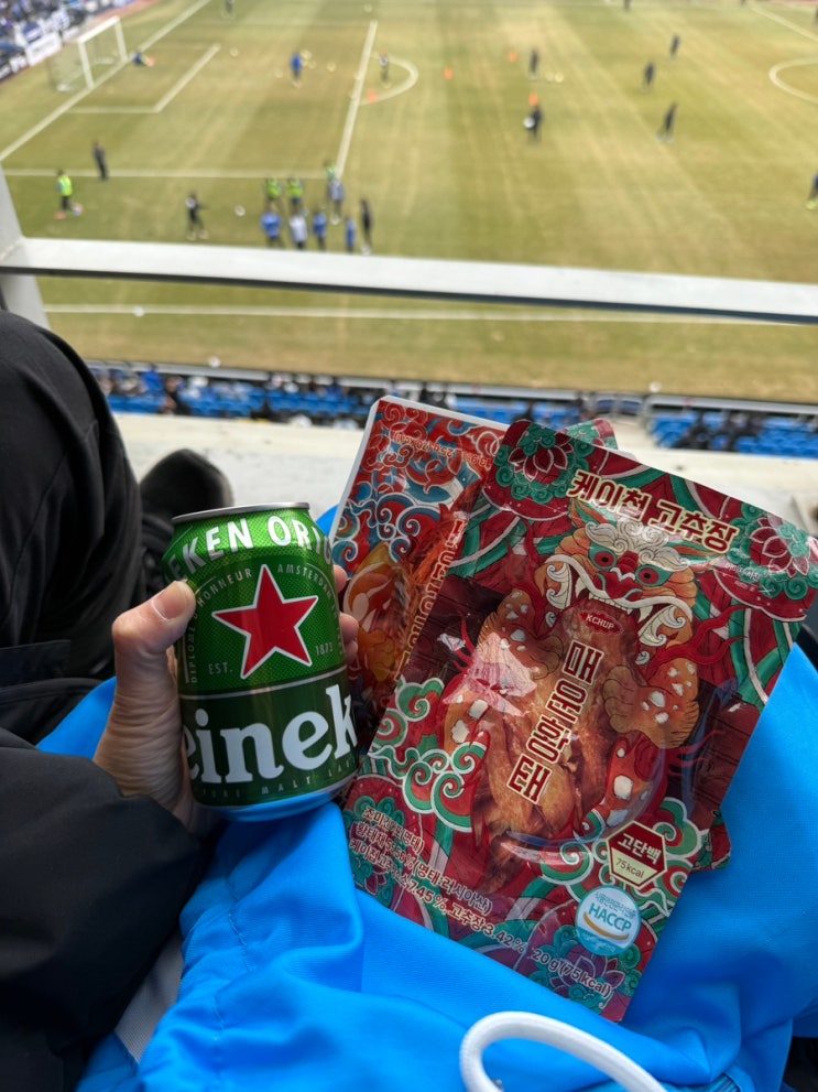 축구직관 다이어트 안주로 케이첩 매운 황태, 오징어! 추천후기