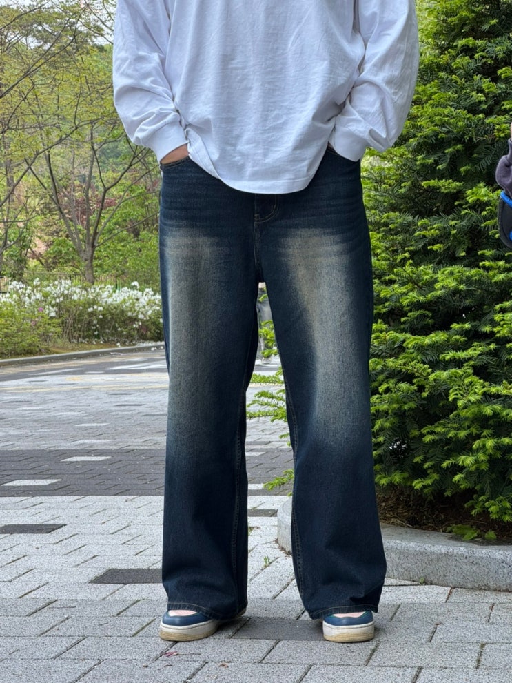 스탠다드에러/ 데일리룩/ 데일리룩청바지