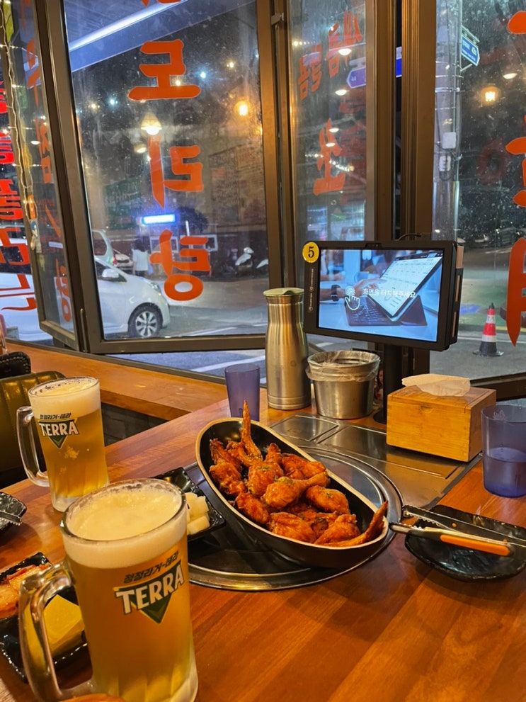 일원동 맛의 거리 야장 느낌나는 술술 풀리는 포차에서 퇴근 후 치맥