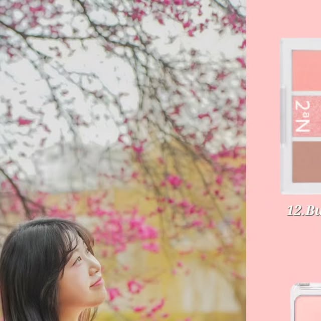 ɴᴀʜʏᴇᴏɴ  on Instagram: "#광고 #여쿨라 + #봄웜라 그 사이 어딘가에 있는데 꽃이 피어나는 계절에 맞게 색조에 살짝 변화를 주어봤다능🌸 봄웜라들에게 찰떡 같은 #투에이엔 #블루밍가든