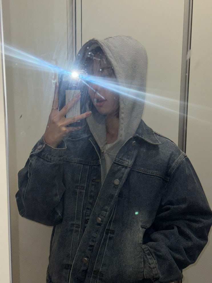 클래식과 스트릿 사이 🧥 | 스탠다드에러 솔리드 워싱 홀더 데님